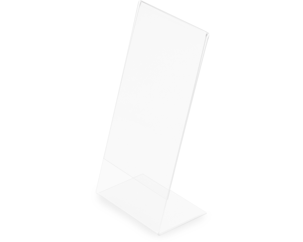 DEFLECTO Tischaufsteller Classic Image 45201 1/3 A4, hoch, schräg