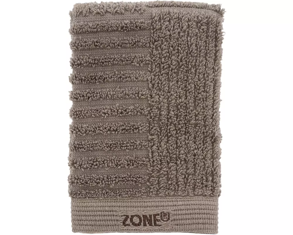 Zone Denmark Waschlappen Classic 30 x 30 cm, Taupe