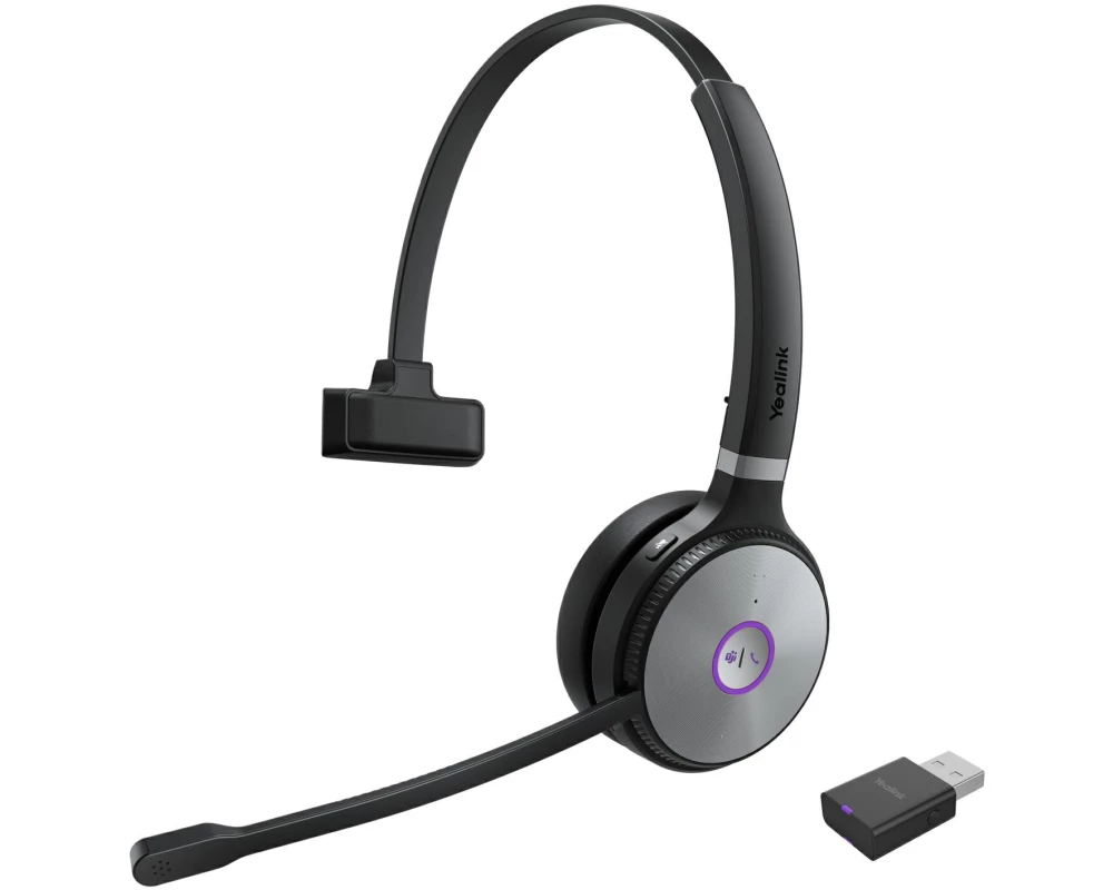 Yealink Headset WH62 Mono Portable Teams DECT