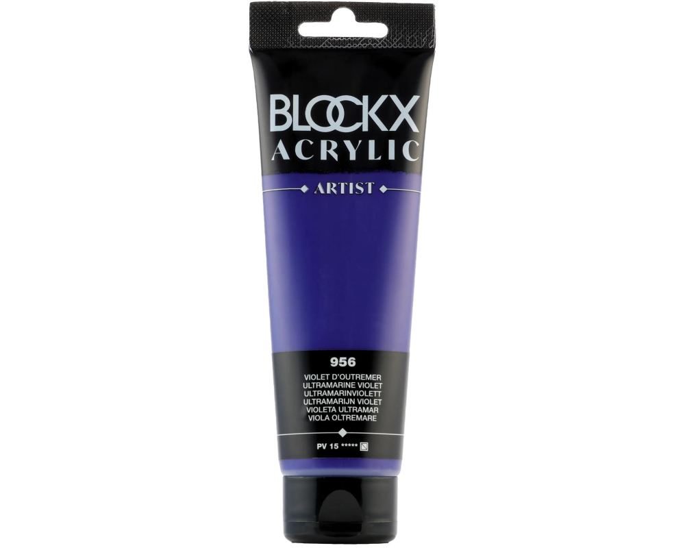 BLOCKX Acrylfarbe 120ml 60956BXC ultramarinviolett