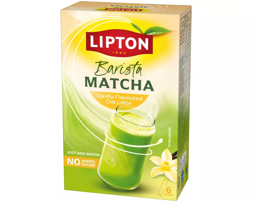 Lipton Barista Matcha Vanilla Oat Pulver 10 Portionssticks