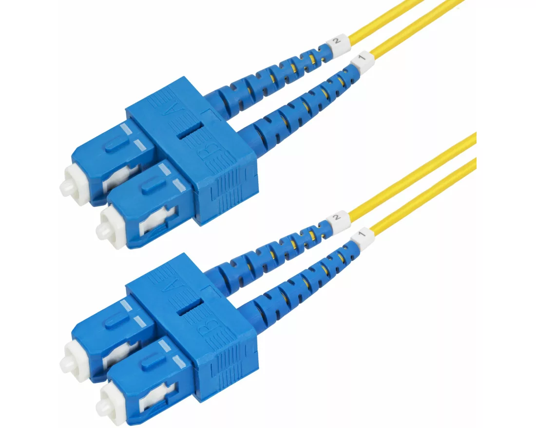 StarTech.com SMDOS2SCSC2M InfiniBand/Glasfaserkabel 2 m SC SC/UPC Gelb