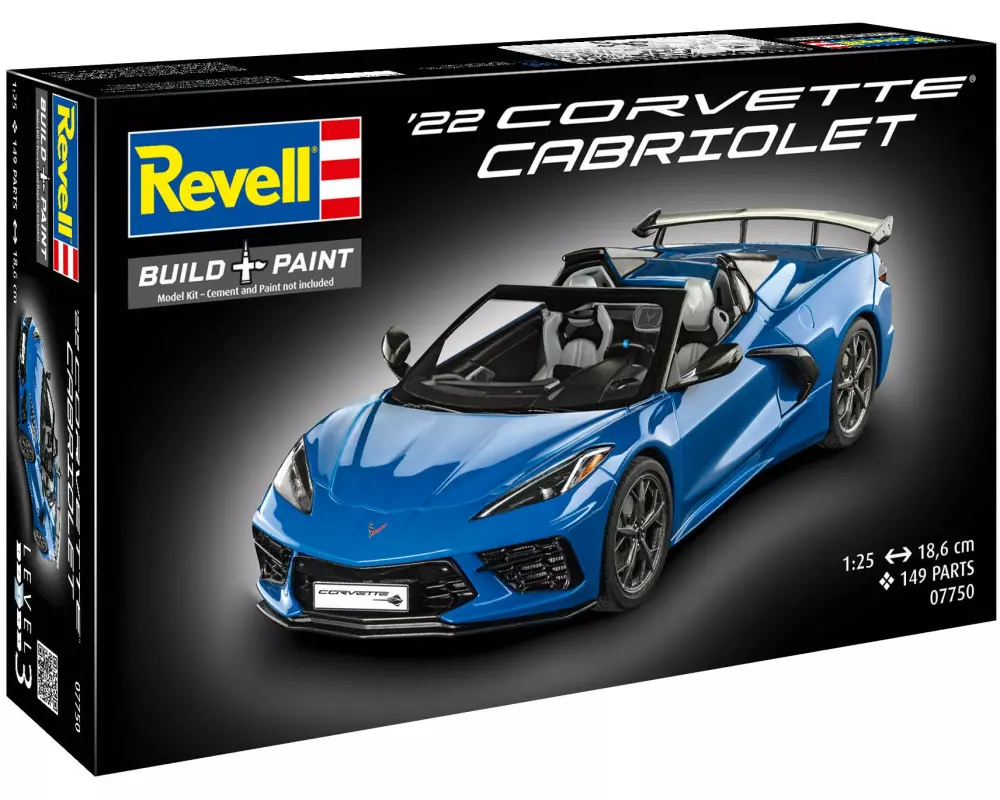 Revell Corvette C8 Cabriolet 1:25