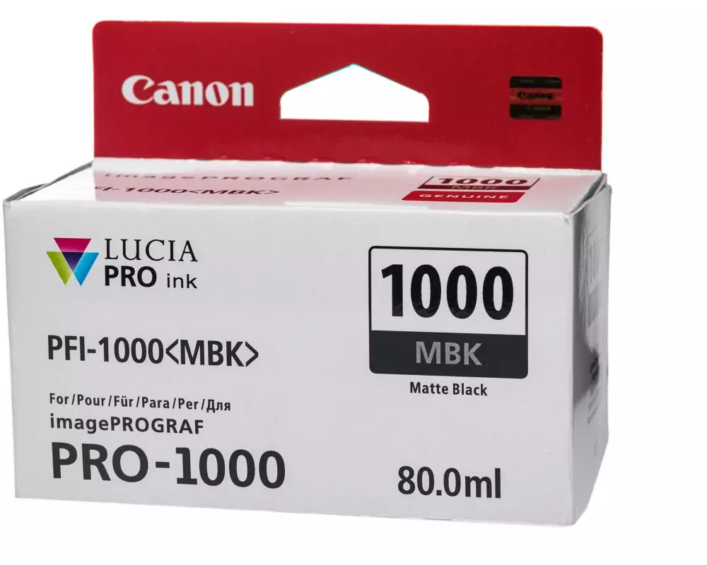 Canon Tinte PFI-1000MBK / 0545C001 Matte Black