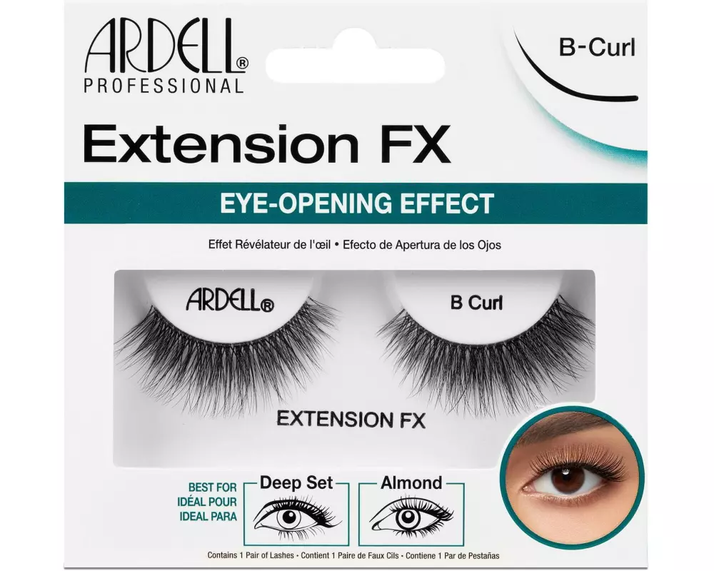 Ardell Extension FX B-Curl Schwarz