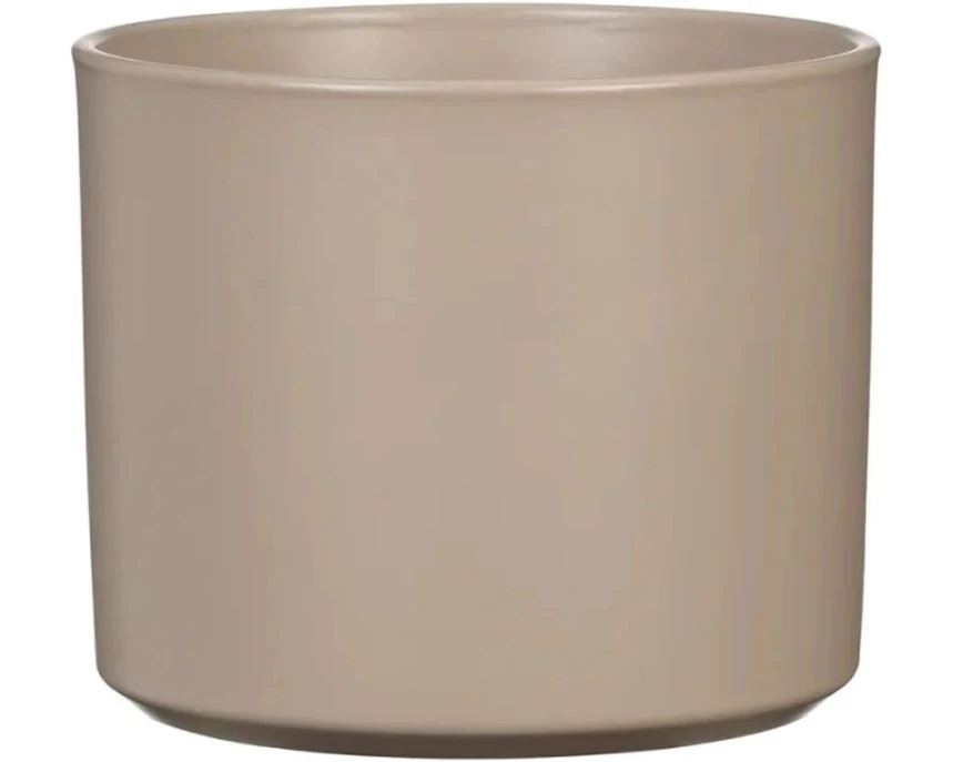 scheurich Blumentopf Taupe 631, 13.6 cm, Beige