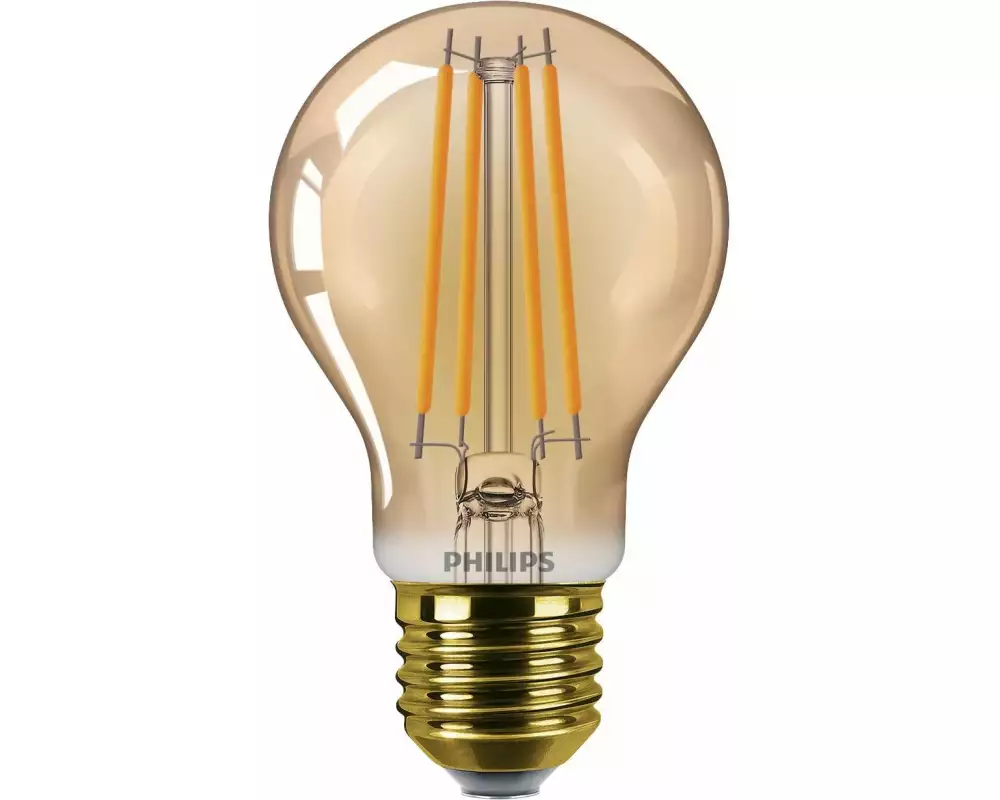 Philips Lampe LED Classic E27 Warmweiss, 40W Bernstein