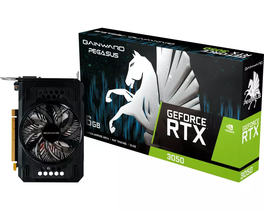 Gainward Grafikkarte GeForce RTX 3050 Pegasus, 6GB GDDR6
