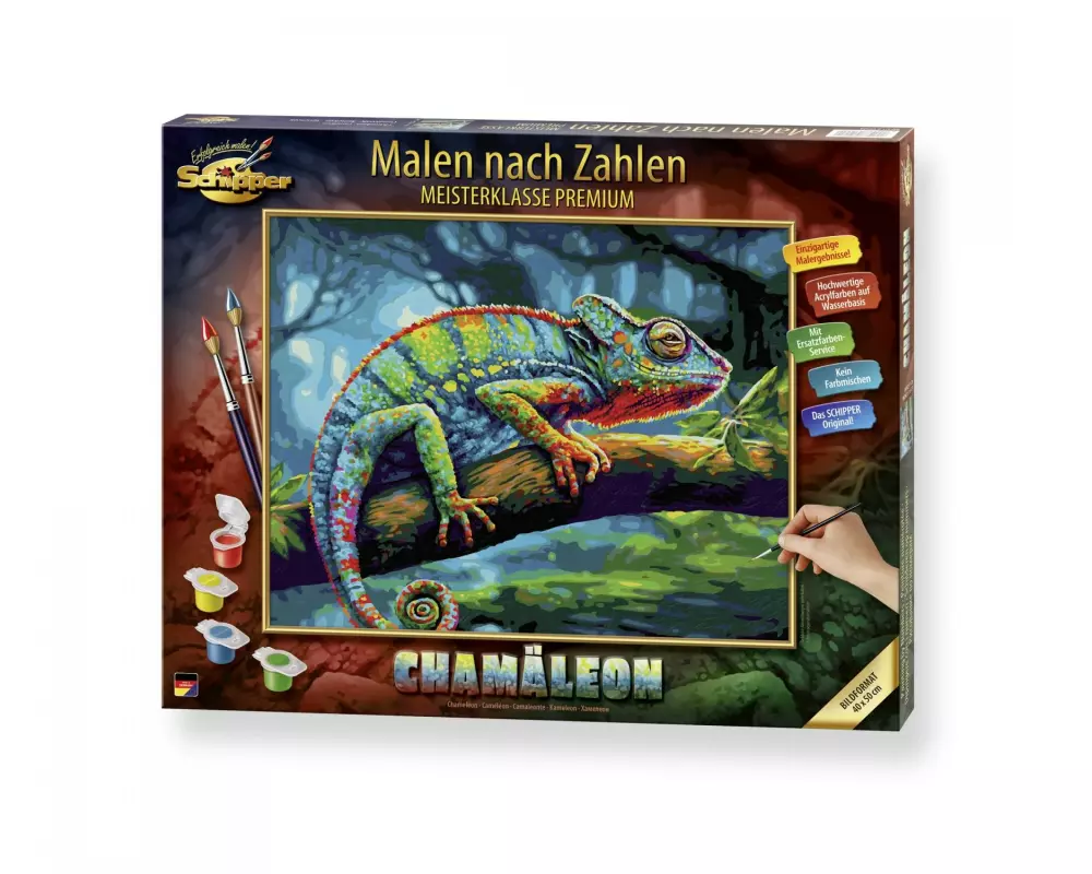 Schipper Malen nach Zahlen Chamäleon