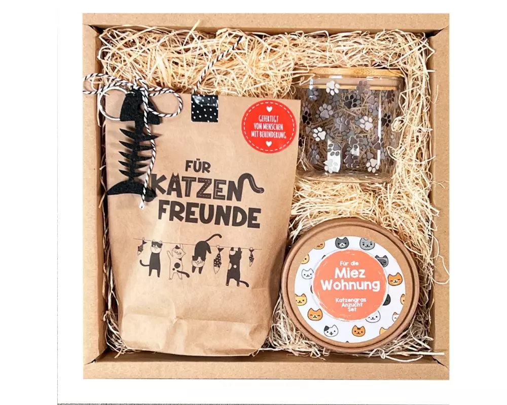 Wunderle Geschenkbox für Katzenfreunde