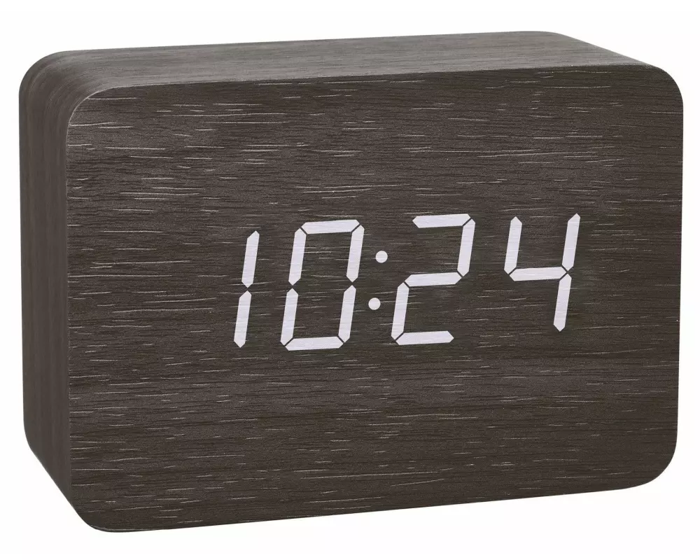 TFA Dostmann Funkwecker Clocco Schwarz