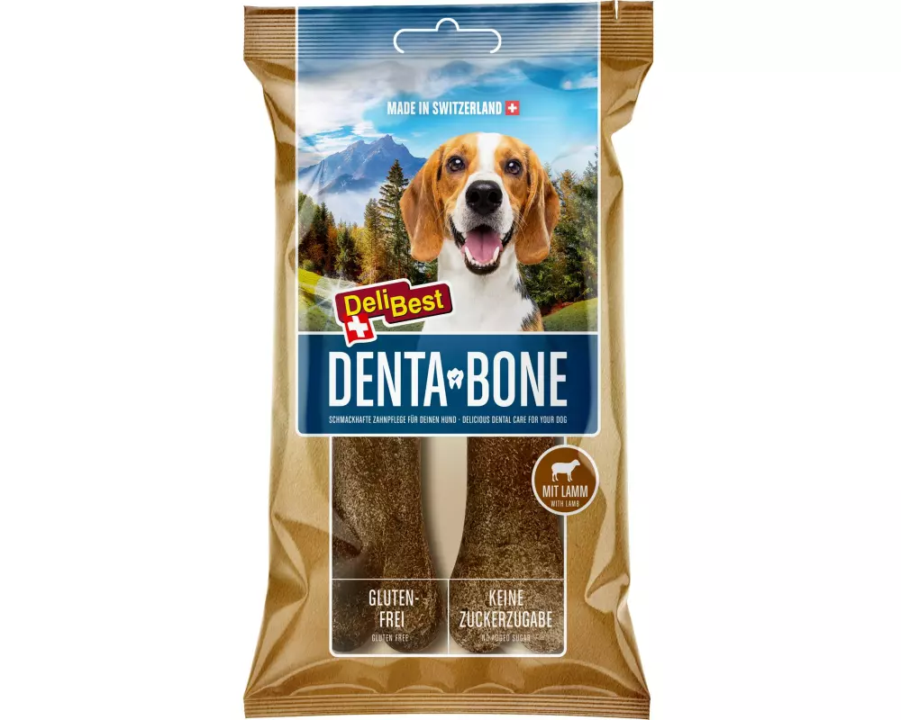DeliBest Kauknochen Delibest DentaBone small 2 x 60 g