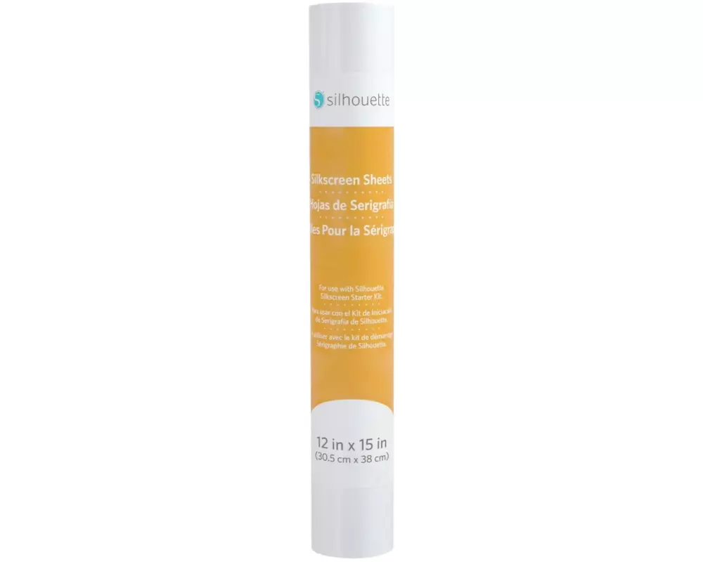 Silhouette Siebdruckfolie 30.5 x 38 cm Weiss