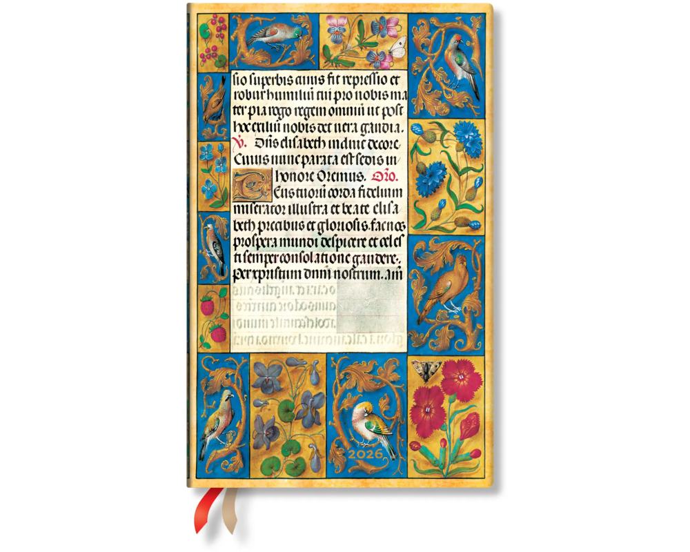 PAPERBLANKS Agenda Heures de Spinola 2026 DF0934-5 1W/2S HOR Maxi HC FR 13.5x21cm