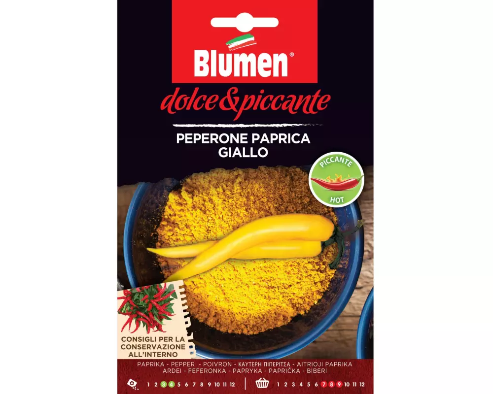 Blumen Samen Paprika Paprico Giallo