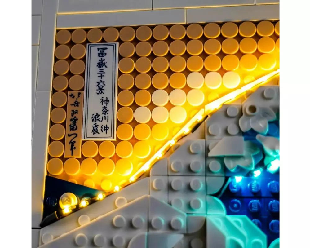 BrickBling LED-Licht-Set für LEGO 31208 Hokusai Grosse Welle