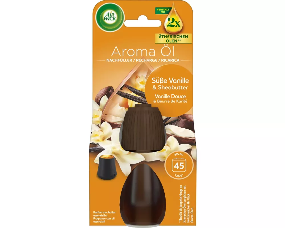Air Wick Duftspender Nachfüller Süsse Vanille und Sheabutter 20 ml