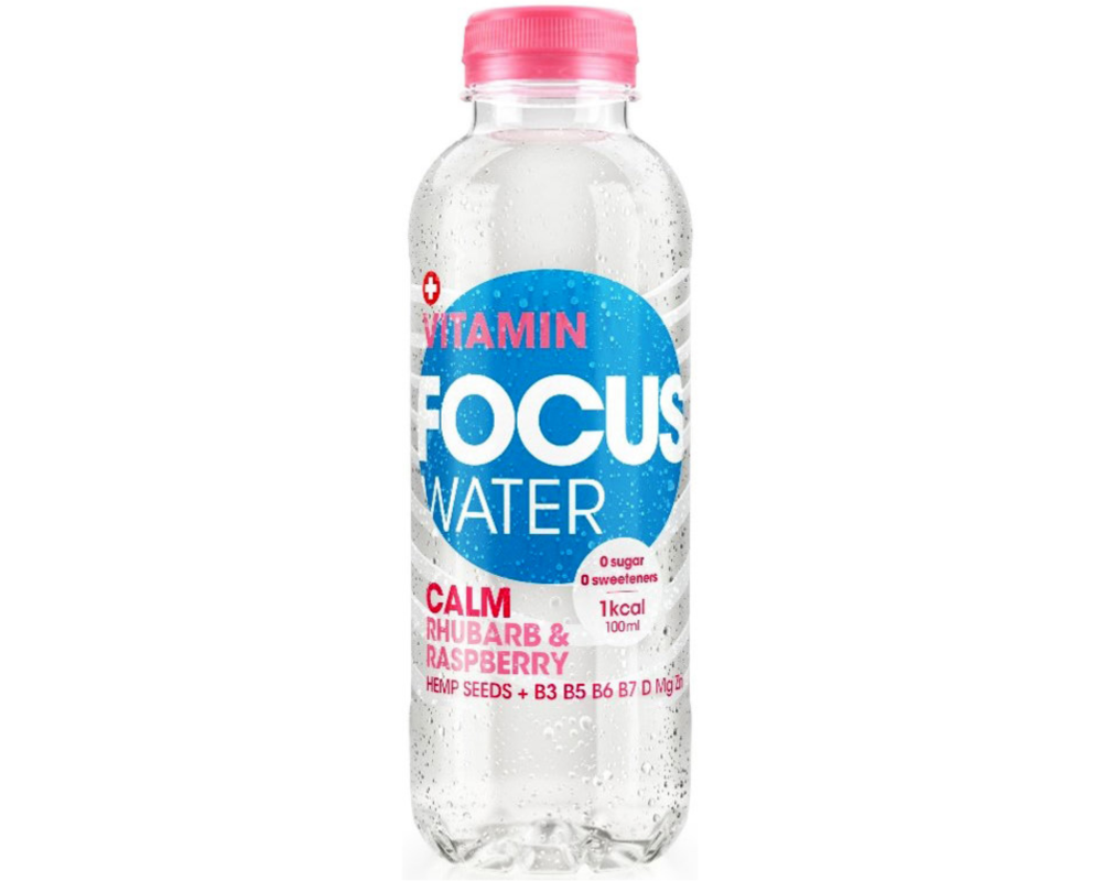 FOCUS Calm Rhabarber, Pet 129400001770 50 cl, 6 Stk.