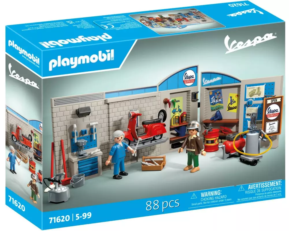 Playmobil Vespa 60er Garage 71620