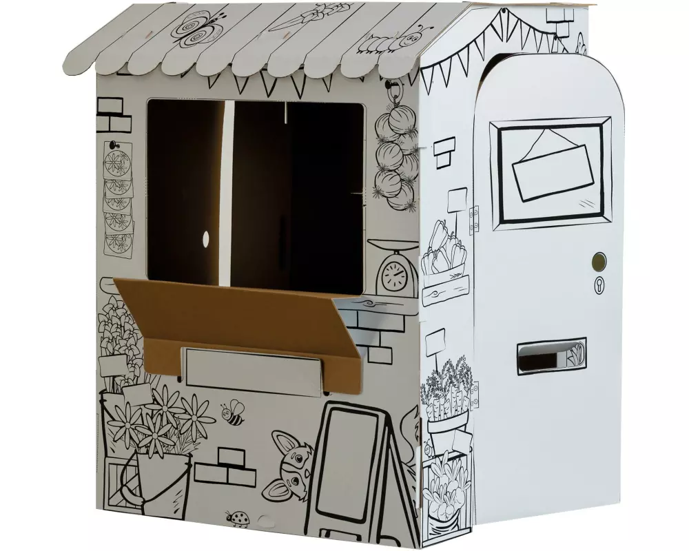 Fellowes Ausmal-Spielmarktstand FSC