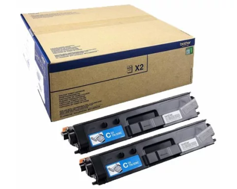 Brother Toner cyan EHY 6000 pages Twinpack HL-L8350/MFC-L8850/DCP-L8450