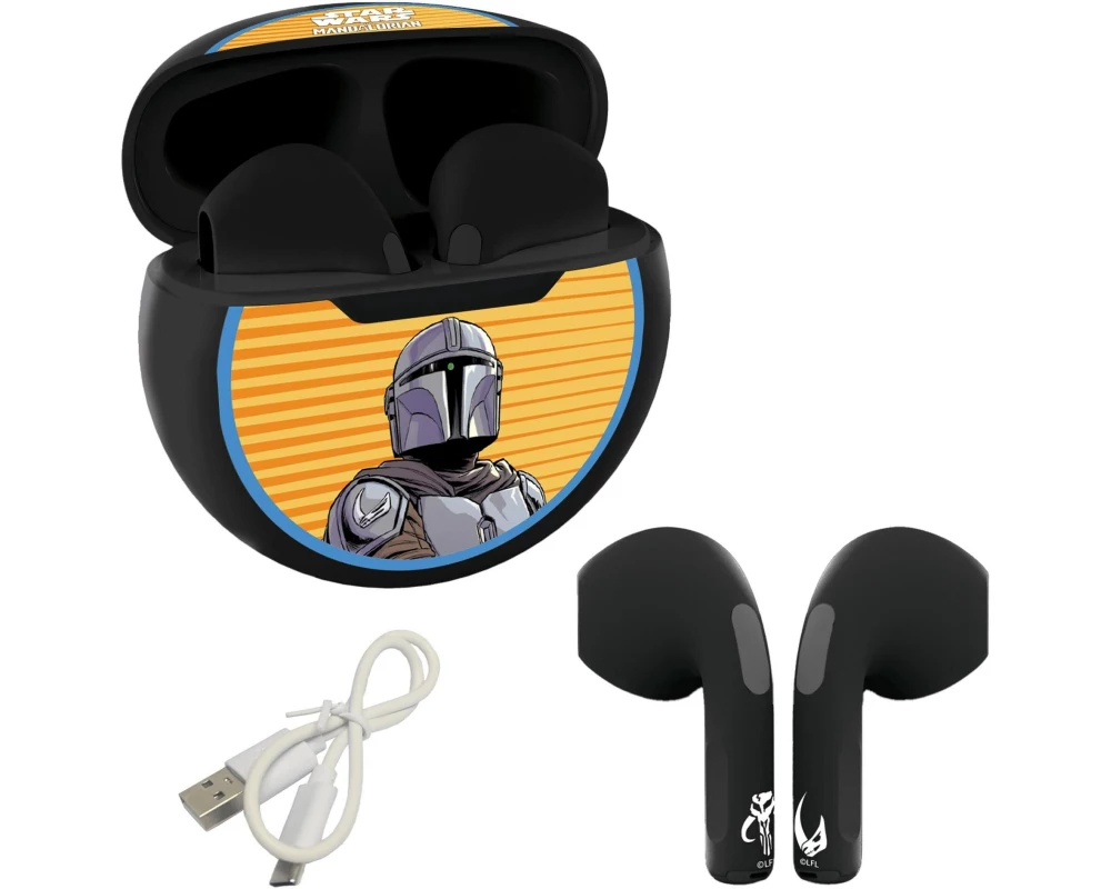 Lexibook Kabellose Bluetooth-Kopfhörer Star Wars Schwarz/Mehrfarbig