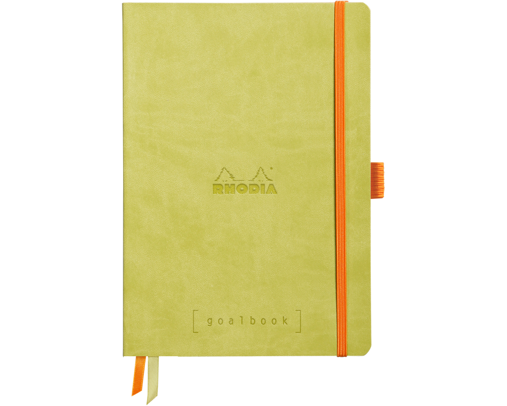 RHODIA Goalbook Notizbuch A5 117575C Softcover anisgrün 240 S.