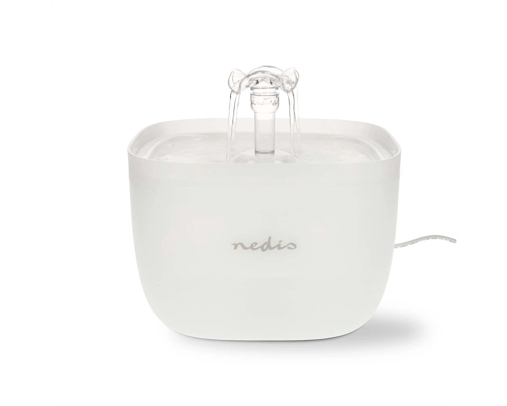 Nedis Haustier-Trinkbrunnen 2 l, weiss