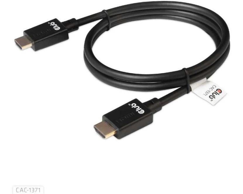 Club 3D Kabel Ultra High Speed 4K120Hz, 8K60Hz HDMI 2.1 - HDMI, 1 m