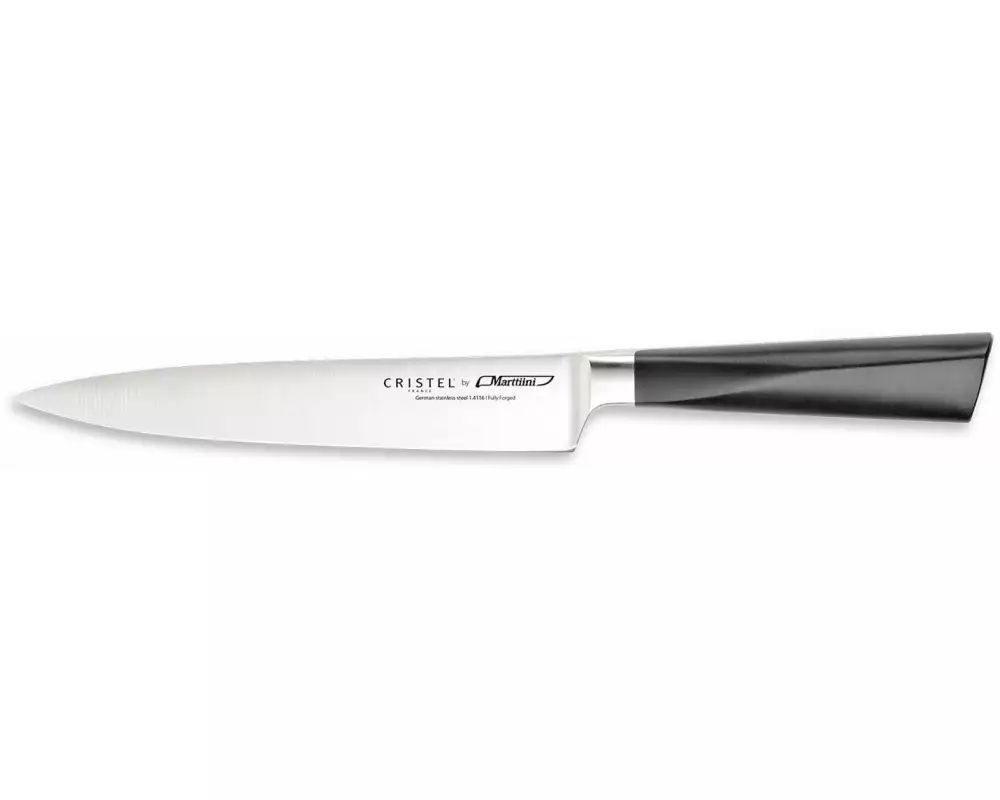 Cristel Tranchiermesser Coutaux 18 cm Schwarz