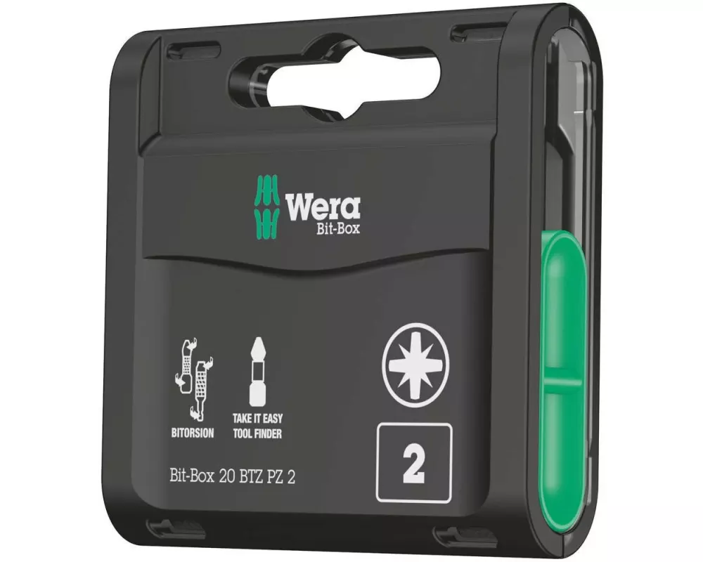Wera Bit-Set 20 BTZ PZ 2 20-teilig