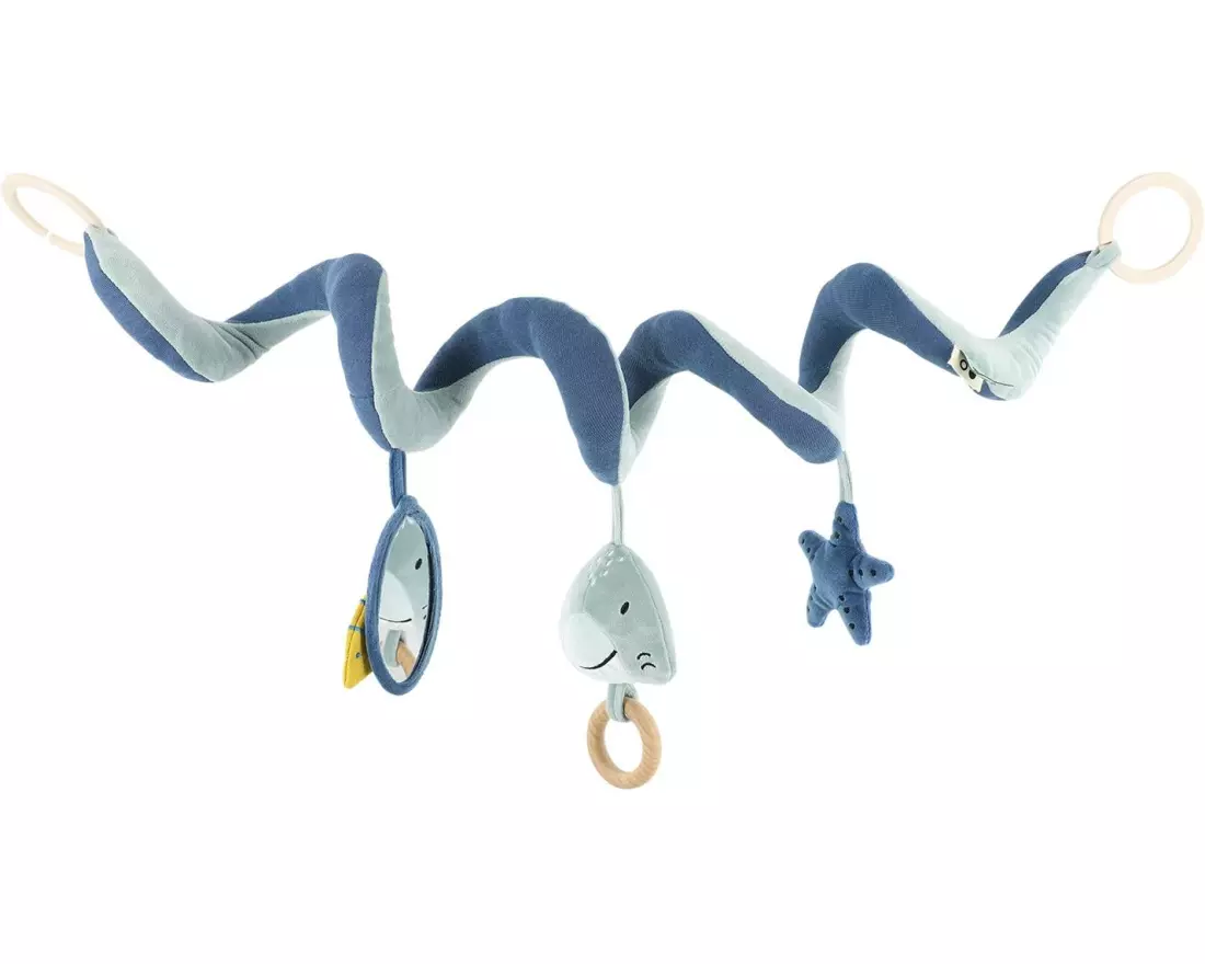 Trixie Aktivspirale Hai, hellblau