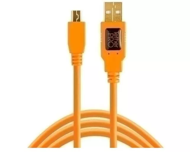Tether Tools Kabel TetherPro USB 2.0 zu USB 2.0 Mini-B 5-Pin, 1.8 m Org