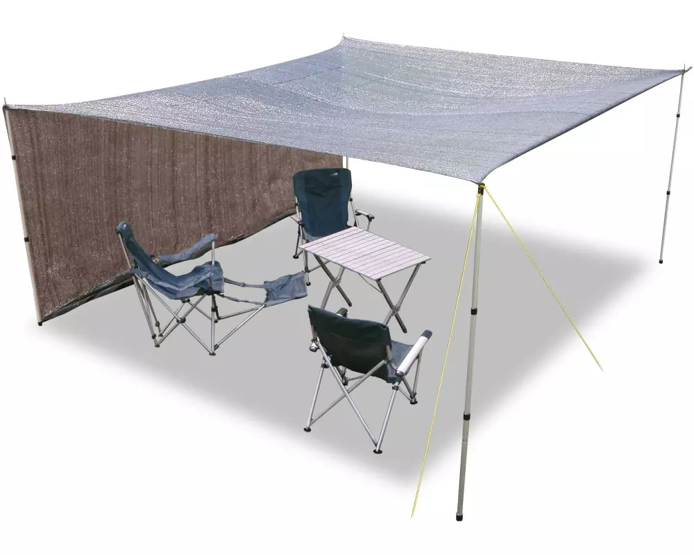 Eurotrail Sonnensegel Mesh Eckig