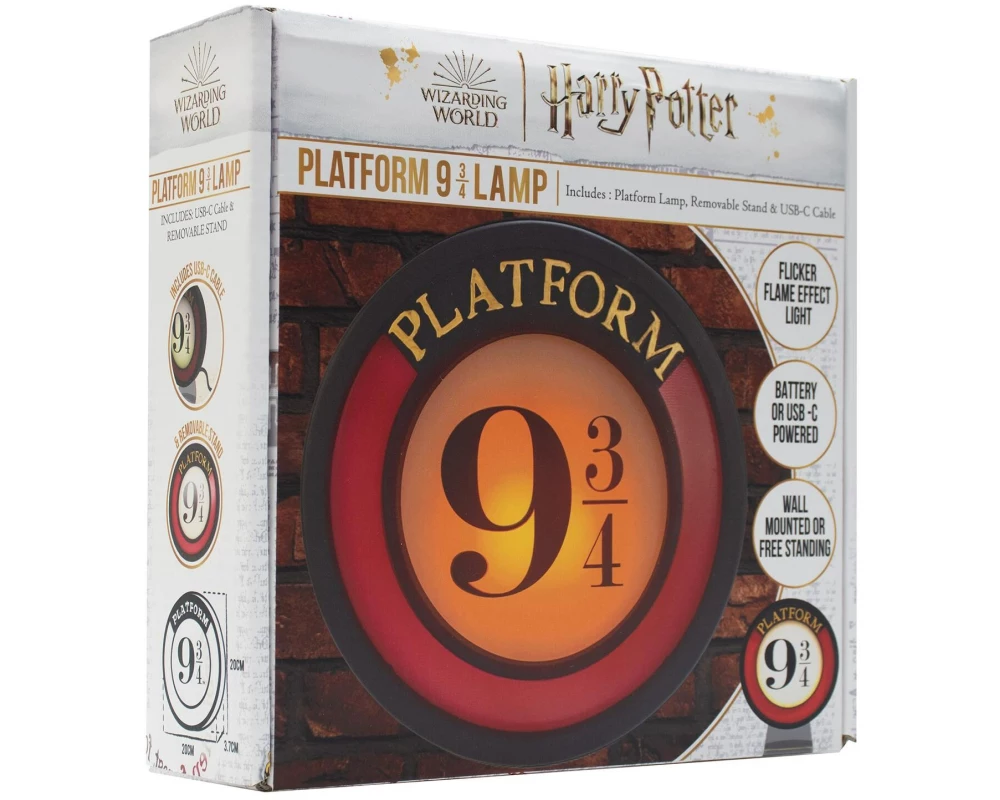 Thumbs Up! Harry Potter Lampe im Design Gleis 9 3/4 Mehrfarbig