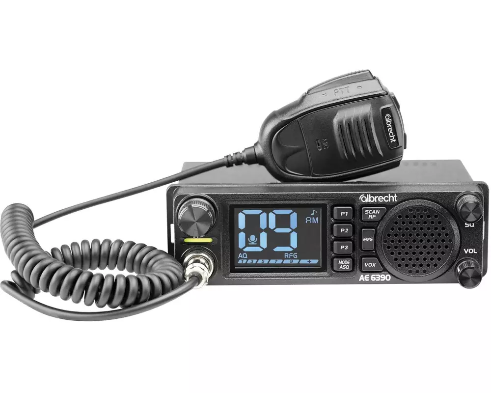 Albrecht CB Funkgerät AE6390, 12 V/24 V, 4 Watt, AM / FM