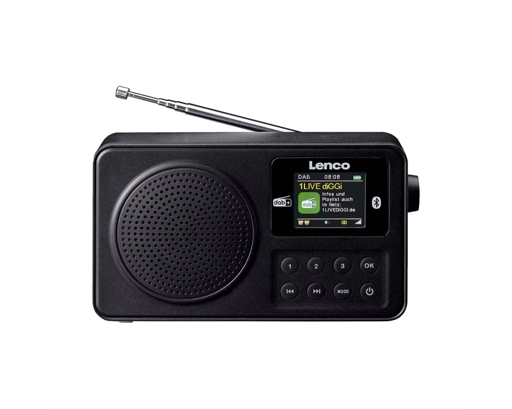 Lenco kompaktes DAB+ Radio PDR-033