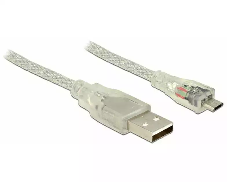 Delock USB 2.0-Kabel USB-A - Micro-USB B 0.5 m