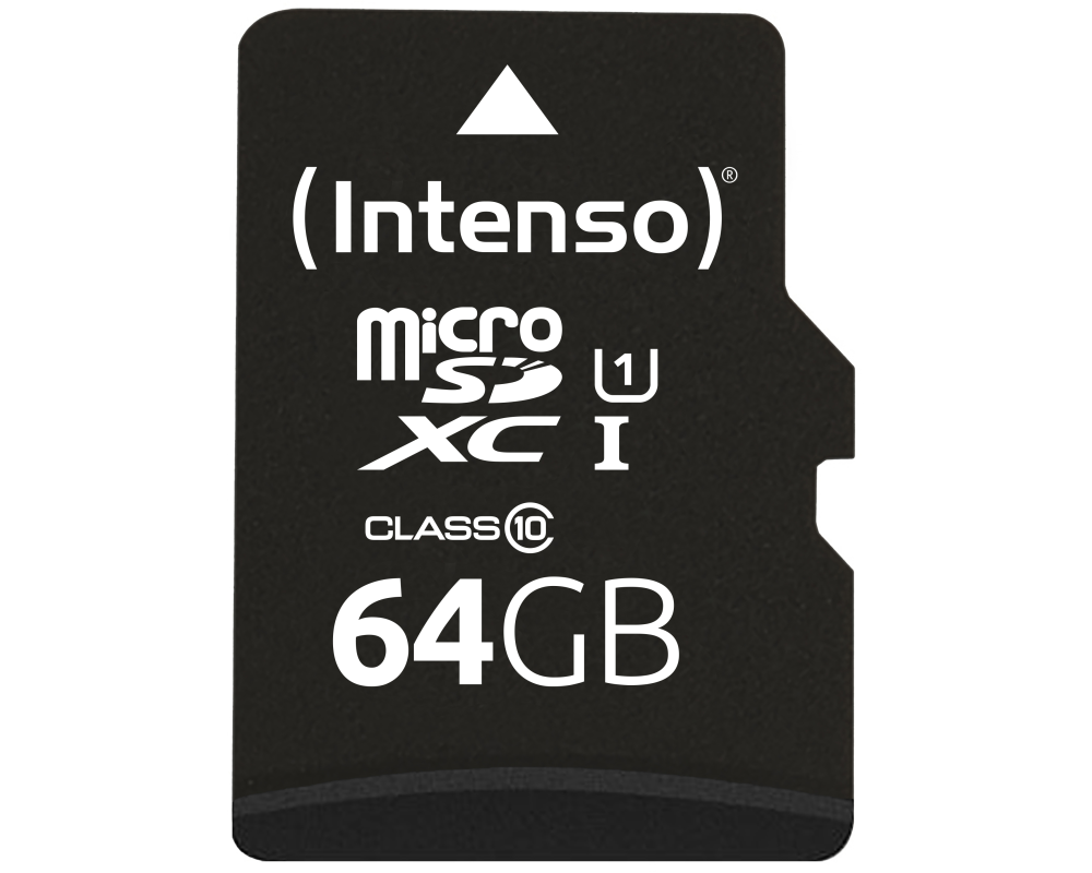 INTENSO Micro SDXC Card PREMIUM 3x64GB 3423593 incl. SD Adapter
