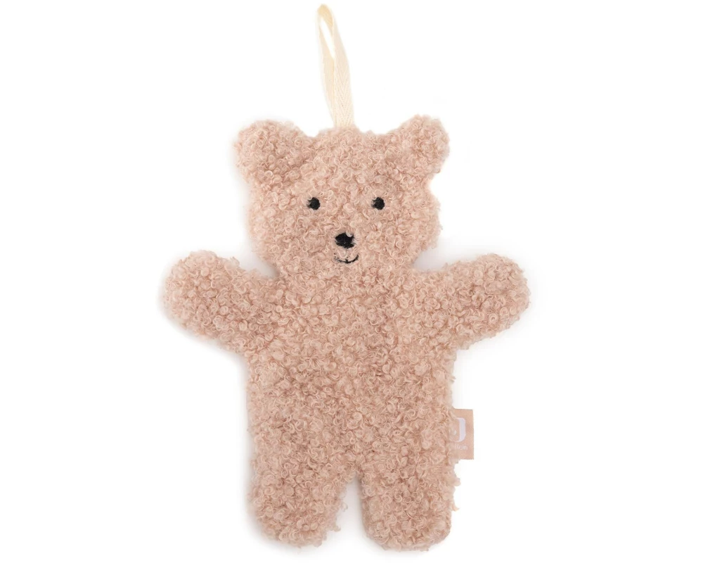 Jollein Schmusetuch Teddy Bear 15 x 23 cm, Rosa