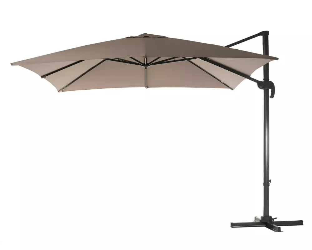 COCON Sonnenschirm TR-031, 300 x 300 cm, hängend, Taupe