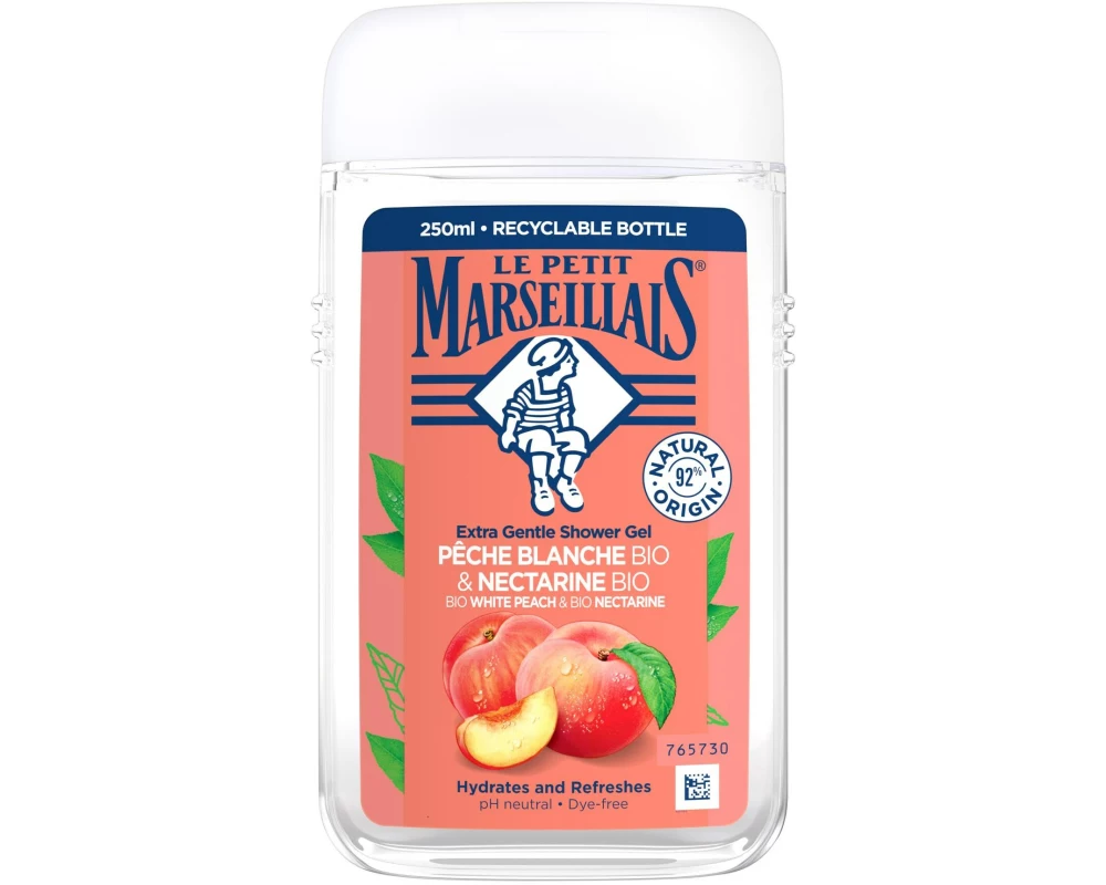 Le petit Marseillais Duschgel Bio Weisser Pfirsich und Bio Nektarine 250 ml
