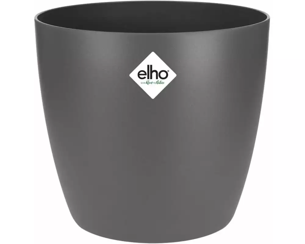 Elho Blumentopf Brussels rund 2.2 l, Anthrazit