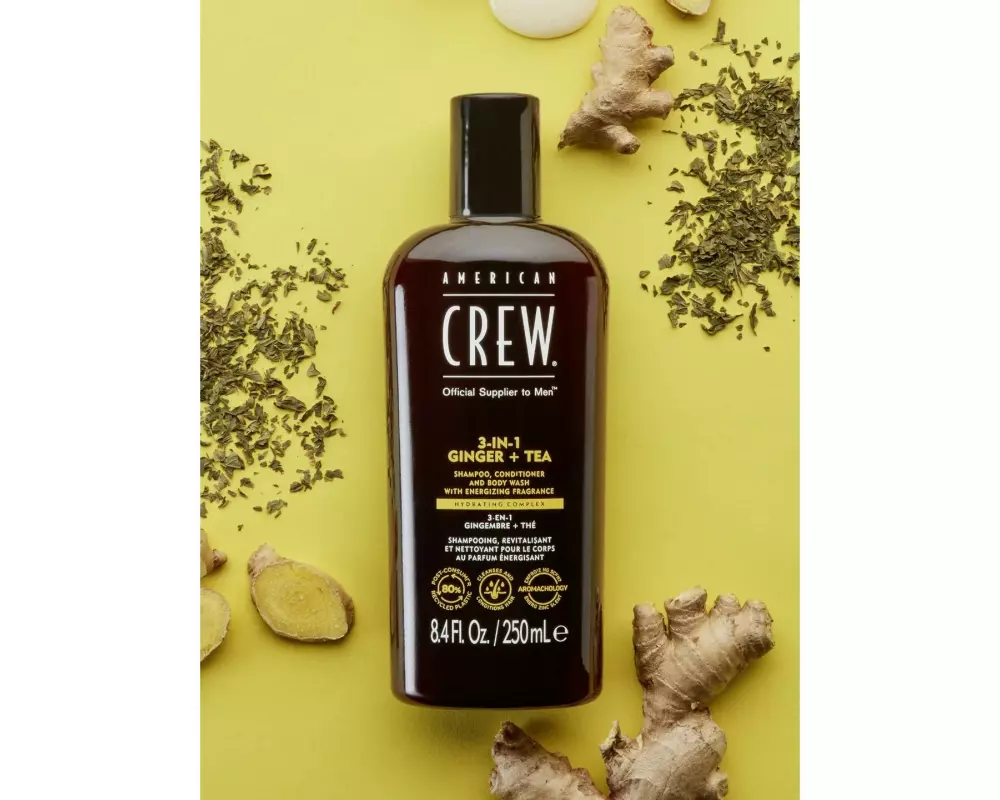american crew 3-in-1 Ginger + Tea 250 ml