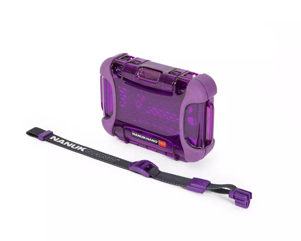 Nanuk Outdoor-Koffer Nano Case 310 (131 x 77 x 28) lila Lila