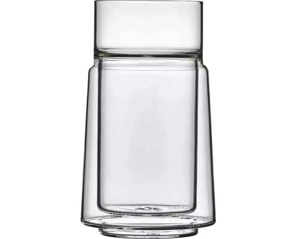Jacob Jensen Thermo-Glas Doppelwandgläser Large 330 ml, Transparent