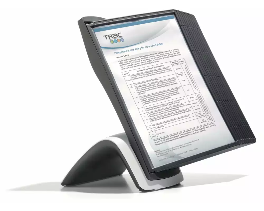 DURABLE Dokumentenhalter Sherpa Style Table 10 Schwarz