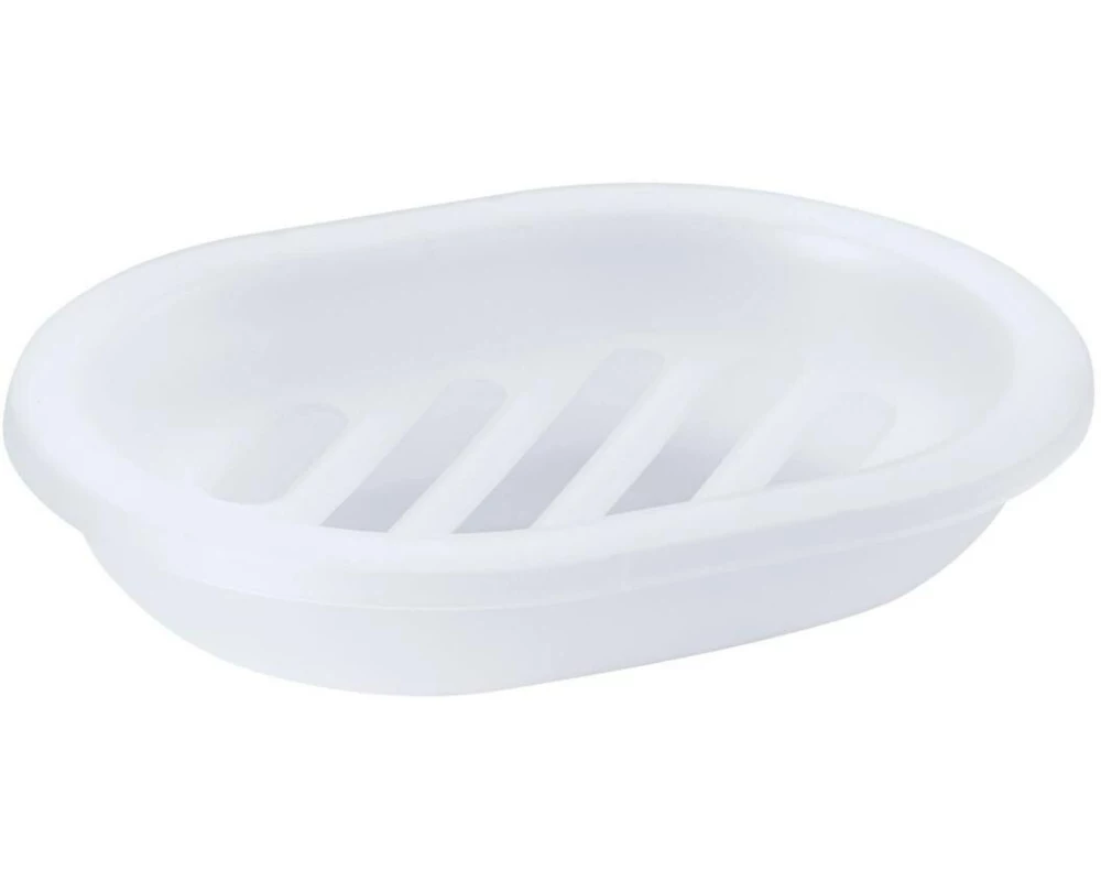 diaqua Seifenschale Trend Frosted weiss transparent Weiss