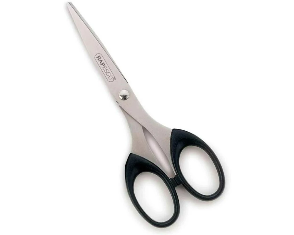 Rapesco Schere Essential 16 cm, Edelstahl, Universal