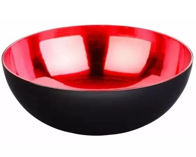 Holly & Jolly Schale Rot-Schwarz, Ø 20 cm